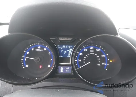 2015 Hyundai Veloster Turbo z USA, uszkodzony, nr VIN KMHTC6AE6FU232875